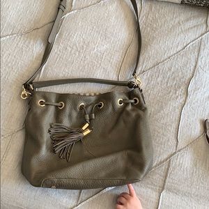 Henri Bendel Leather Hobo Purse